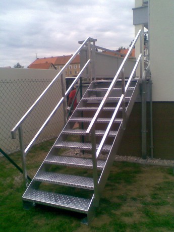 Ocelové schodiště1